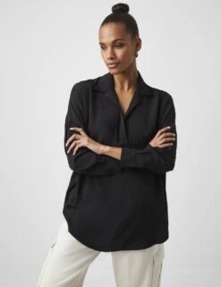 French Connection V-Neck Shirt -Marksandspencer Sale Store v neck shirt 13