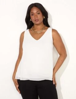 V-Neck Vest Top -Marksandspencer Sale Store v neck vest top 3