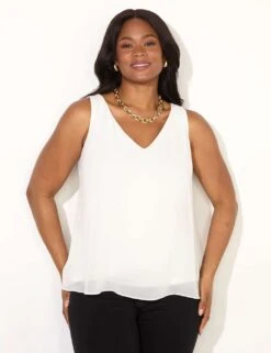 V-Neck Vest Top -Marksandspencer Sale Store v neck vest top 4