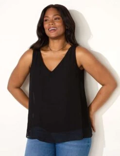 V-Neck Vest Top -Marksandspencer Sale Store v neck vest top 9