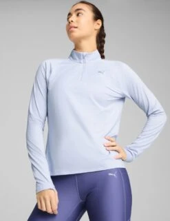 Puma Velocity Cloudspun Funnel Neck Running Top -Marksandspencer Sale Store velocity cloudspun funnel neck running top 6
