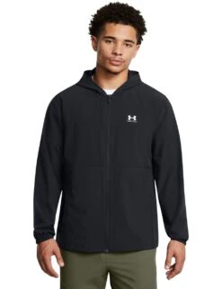 Under Armour Vibe Woven Windbreaker Sports Jacket -Marksandspencer Sale Store vibe woven windbreaker sports jacket 3