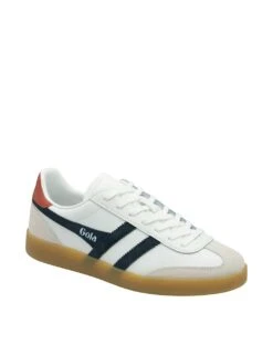 Gola Viper Leather Lace Up Trainers -Marksandspencer Sale Store viper leather lace up trainers 7