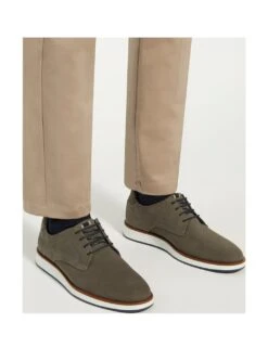 Dune London Wide Fit Leather Trainer Shoes -Marksandspencer Sale Store wide fit leather trainer shoes 10