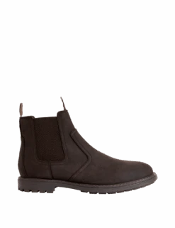Wide Fit Leather Waterproof Chelsea Boots -Marksandspencer Sale Store wide fit leather waterproof chelsea boots