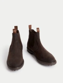 Wide Fit Leather Waterproof Chelsea Boots -Marksandspencer Sale Store wide fit leather waterproof chelsea boots 4