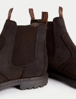 Wide Fit Leather Waterproof Chelsea Boots -Marksandspencer Sale Store wide fit leather waterproof chelsea boots 7