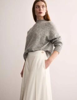 Jaeger Wide Leg Culottes With Wool -Marksandspencer Sale Store wide leg culottes with wool 14