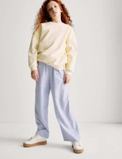 Wide Leg Linen Rich Trousers (6-16 Yrs) 30 Wide Leg Linen Rich Trousers (6-16 Yrs) -Marksandspencer Sale Store wide leg linen rich trousers 6 16 yrs 1 9