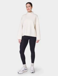 Sweaty Betty Wind Down Funnel Neck Oversized Top -Marksandspencer Sale Store wind down funnel neck oversized top 13