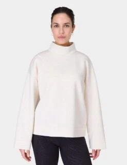 Sweaty Betty Wind Down Funnel Neck Oversized Top -Marksandspencer Sale Store wind down funnel neck oversized top 14