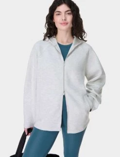 Sweaty Betty Wind Down Zip Up Oversized Hoodie -Marksandspencer Sale Store wind down zip up oversized hoodie 10