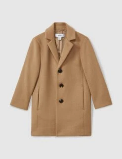 Reiss Wool Blend Coat (3-14 Yrs) -Marksandspencer Sale Store wool blend coat 3 14 yrs 1 6