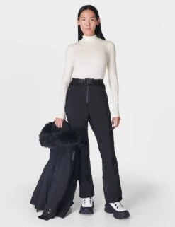 Sweaty Betty Wool Blend High Neck Base Layer Top -Marksandspencer Sale Store wool blend high neck base layer top 10