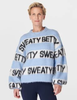Sweaty Betty Wool Blend Slogan Jumper With Alpaca 23 Sweaty Betty Wool Blend Slogan Jumper With Alpaca -Marksandspencer Sale Store wool blend slogan jumper with alpaca 11