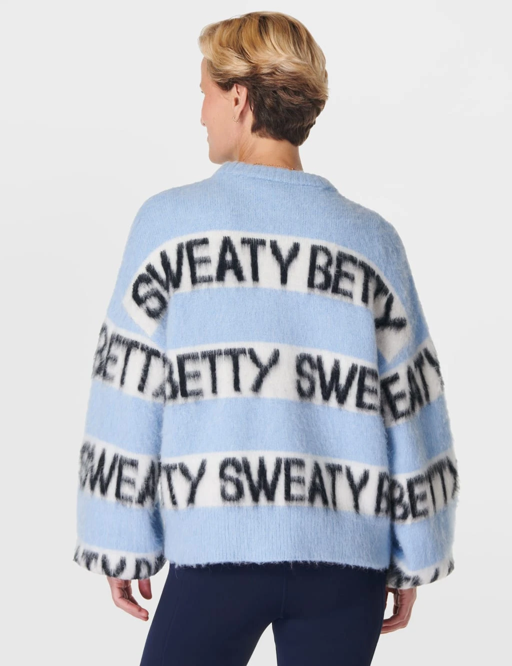 Sweaty Betty Wool Blend Slogan Jumper With Alpaca 9 Sweaty Betty Wool Blend Slogan Jumper With Alpaca - Image 9