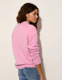 Wool Blend Textured V-Neck Cardigan 15 Wool Blend Textured V-Neck Cardigan -Marksandspencer Sale Store wool blend textured v neck cardigan 7