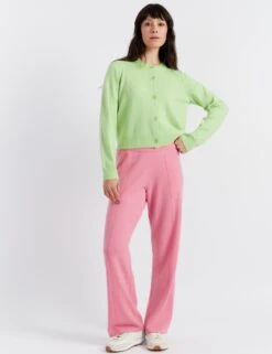 CHINTI & PARKER Wool Rich Crew Neck Cardigan With Cashmere -Marksandspencer Sale Store wool rich crew neck cardigan with cashmere 14