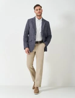 Wool Rich Prince Of Wales Check Blazer -Marksandspencer Sale Store wool rich prince of wales check blazer 9