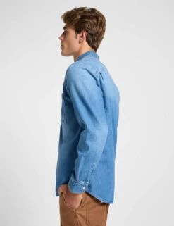 Lee Workwear Denim Shirt 34 Lee Workwear Denim Shirt -Marksandspencer Sale Store workwear denim shirt 16