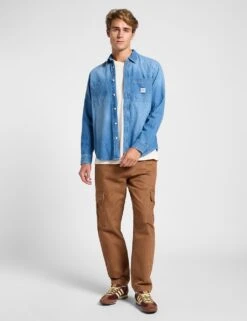 Lee Workwear Denim Shirt 35 Lee Workwear Denim Shirt -Marksandspencer Sale Store workwear denim shirt 17