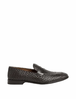 Jaeger Woven Leather Slip-On Loafers -Marksandspencer Sale Store woven leather slip on loafers