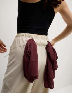 Woven Stormwear™ Relaxed Parachute Joggers -Marksandspencer Sale Store woven stormwear relaxed parachute joggers 16