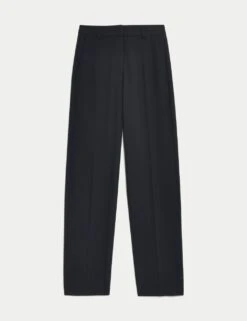 Woven Straight Leg Trousers With Stretch 31 Woven Straight Leg Trousers With Stretch -Marksandspencer Sale Store woven straight leg trousers with stretch 10