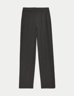 Woven Straight Leg Trousers With Stretch 37 Woven Straight Leg Trousers With Stretch -Marksandspencer Sale Store woven straight leg trousers with stretch 15