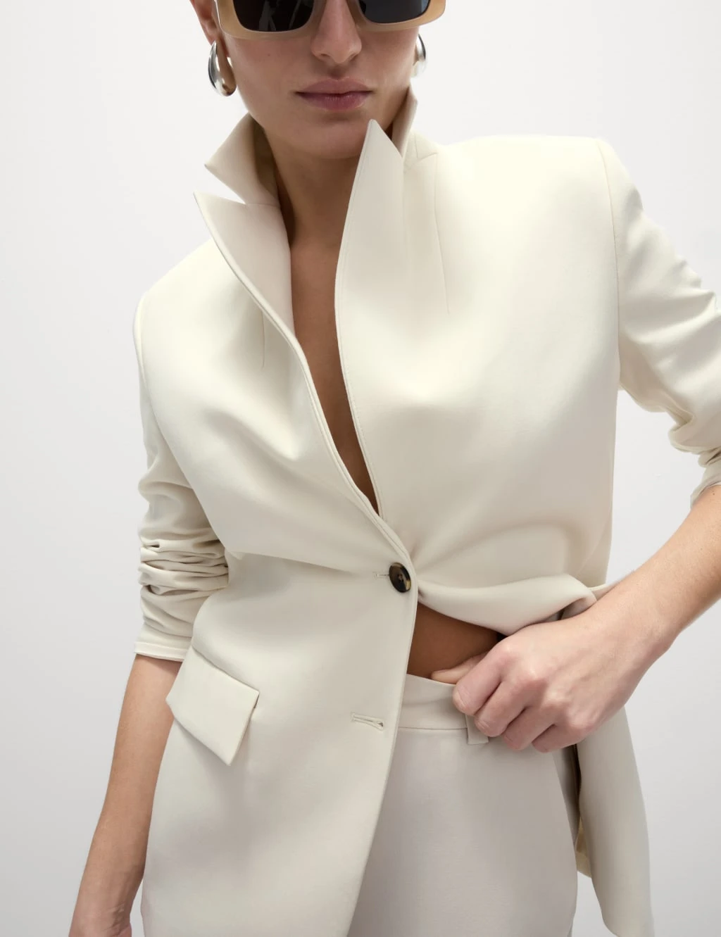 Woven Straight Leg Trousers With Stretch 11 Woven Straight Leg Trousers With Stretch - Image 11