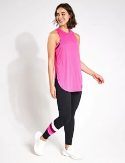 Zela Crew Neck Racer Back Longline Vest Top -Marksandspencer Sale Store zela crew neck racer back longline vest top 16