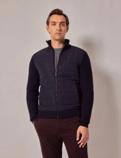 Zip Up Hybrid Jacket -Marksandspencer Sale Store zip up hybrid jacket 9